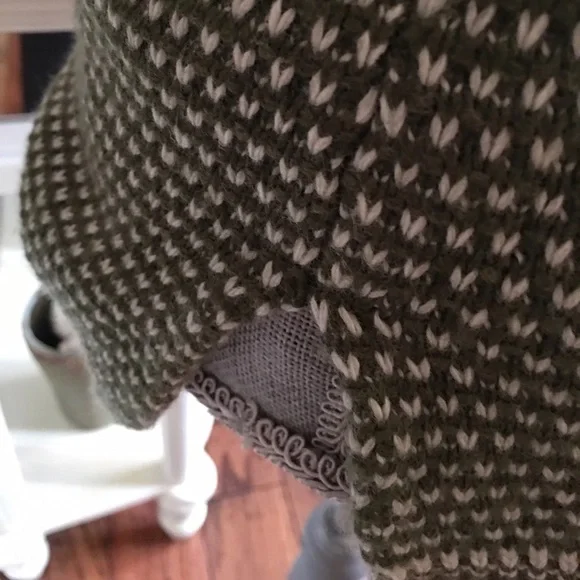 J CREW CHEVRON-STITCH BOATNECK SWEATER - Picture 3 of 3